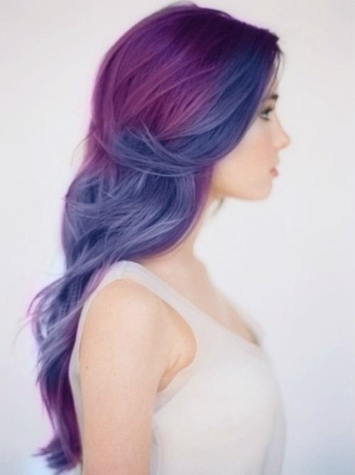 purple hair